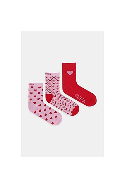 Guess Fantasy Women's 3-Piece Socks Pack