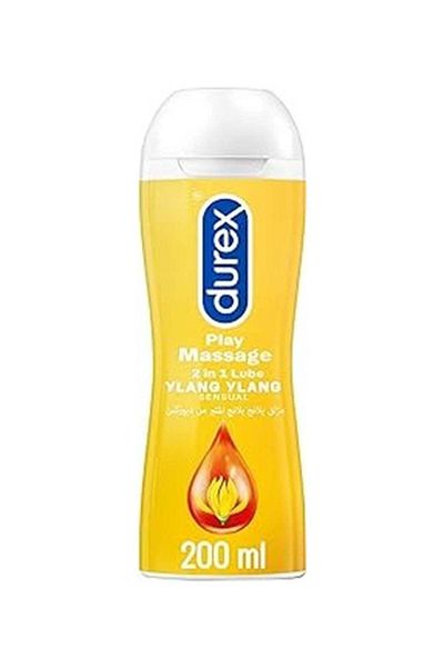 Durex Play Massage 2 in 1 Lube, Sensual, Ylang Variety 200ml