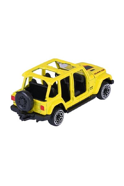 Majorette Premium Car Association. Jeep Wrangler 4Xe Yellow