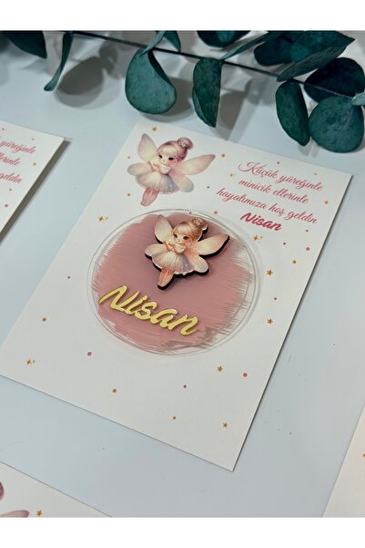 ouzhanya hediyelik هدايا عيد ميلاد مولود جديد من البليكسي ماجنت مع شخصية فتاة...