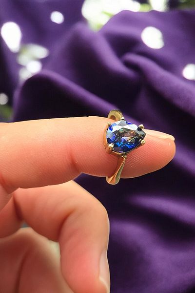 NBS Beautiful Naturel Stones Ring Copper Pure Mystic Adjustable Quality (Gift, Daily, Special Occasions)