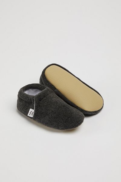 BabyZilla Non-Slip Sole Fleece Baby Booties, Organic Cotton Lining, Home Boot Slippers, Nursery Shoes