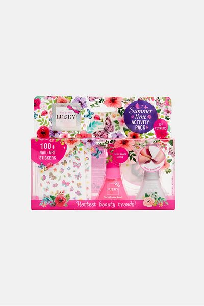 Lukky Nail Design Summer Time Cosmetic Toy Activity Pack