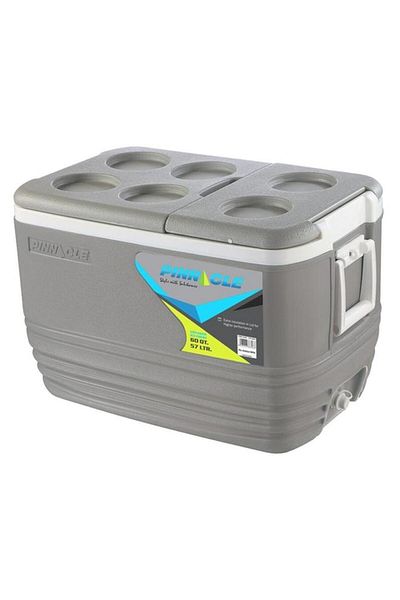 Generic PINNACLE Plastic Insulated Voyager Ice Chest Assorted Color 57 Liter TPX-5004