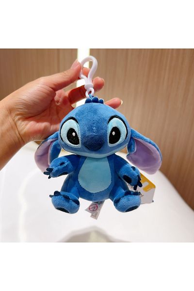 Disney HWGD338-13cm Original Disney Toy Story Stitch Kawaii Winnie Lotso Plush Doll Cartoon Stuffed Anime K