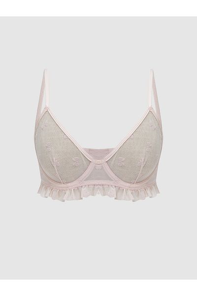 LC Waikiki Sutien tricou din dantelă fără căptușeală