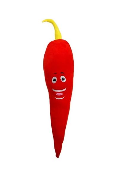 Toy Box Treasures Pepper-Shaped Stuffed Doll, Large Size, 100 cm