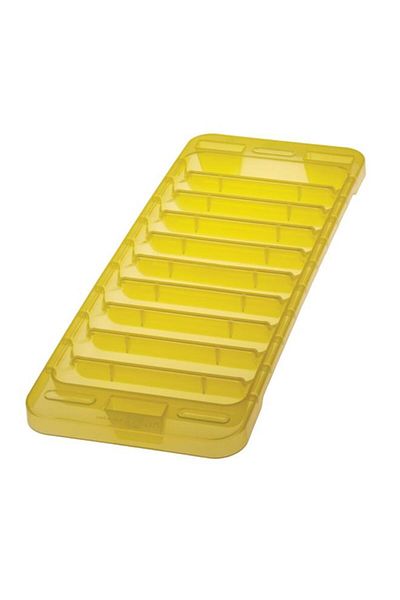 Generic Snips 10-Grid BPA Free Plastic Easy-to-Use Lightweight Ice Stick Mould Assorted Color