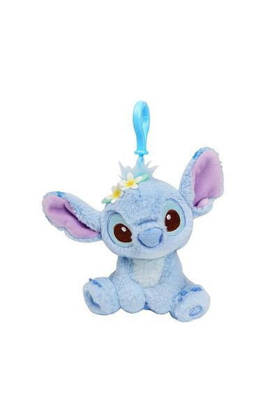 Disney HWJD2175-11cm Original Disney Toy Story Stitch Kawaii Winnie Lotso Plush Doll Cartoon Stuffed Anime