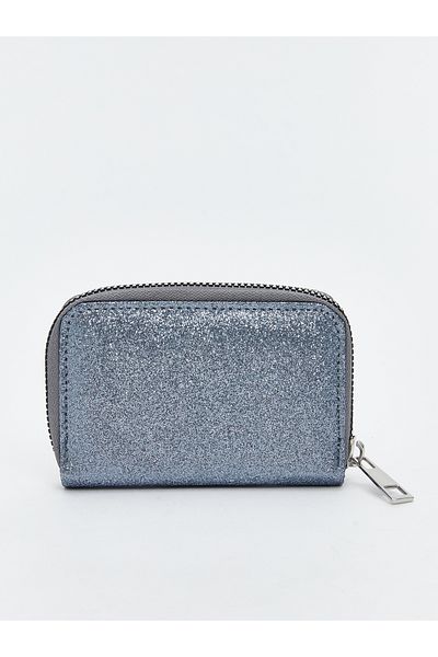 LC Waikiki Glitter Leather Look Women's Wallet