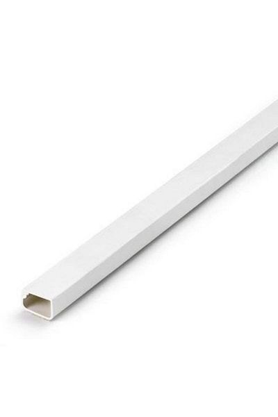 Generic inofix Impact-Resistant Durable Plastic Trunk Line with Removable Cover White 16 x 16mm