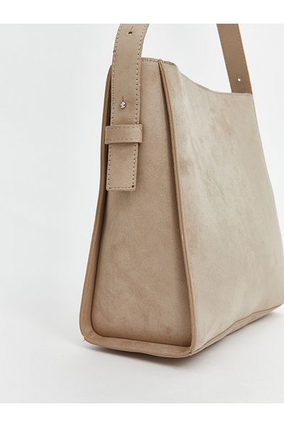 LC Waikiki Suede Look Women's Shoulder Bag