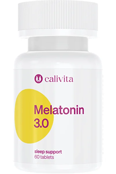Calivita Supliment alimentar Melatonină 3.0 pentru un somn relaxant (60 de comprimate) - Calivita