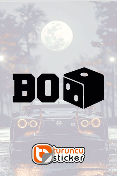 Turuncu ملصق BoZAR مقاس 20×5 سم – السيارة – المحرك – الكمبيوتر المحمول – ملصق...