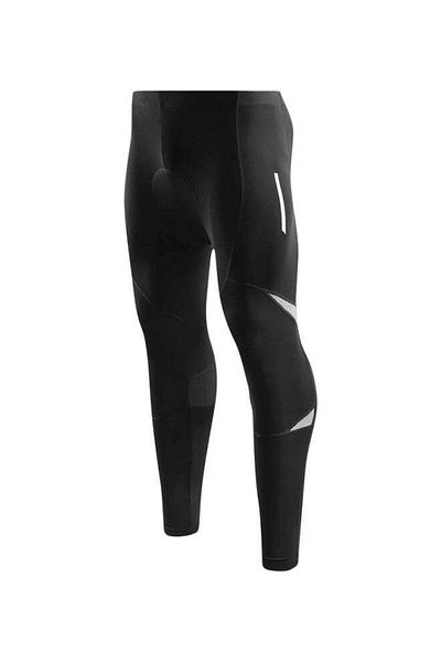 Generic LIXADA Gel Padded Reflective Bicycle Tights Leggings L