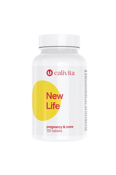 Calivita New Life Multivitamins for Pregnant Women sau care Alăptează (120 tablete) -