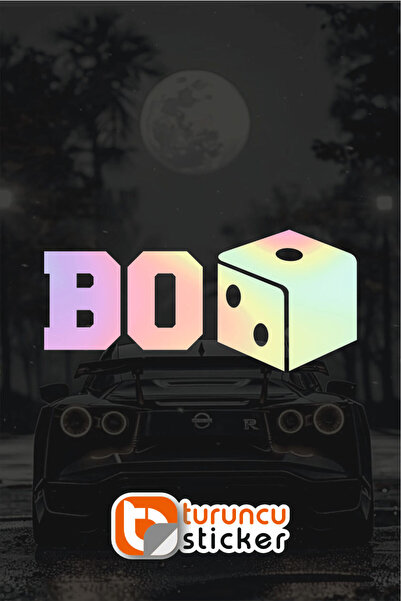 Turuncu ملصق ملصق بوزار 13×5.8 سم – سيارة – محرك – كمبيوتر محمول – ملصق خوذة