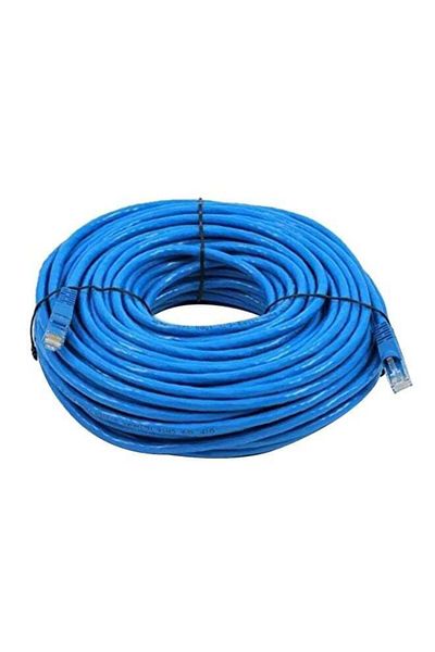 Generic RJ 45 Cat6 Lead Ethernet LAN Network Router Cable Blue