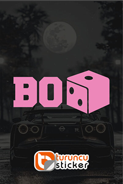 Turuncu ملصق BoZAR مقاس 20×5 سم – السيارة – المحرك – الكمبيوتر المحمول – ملصق...