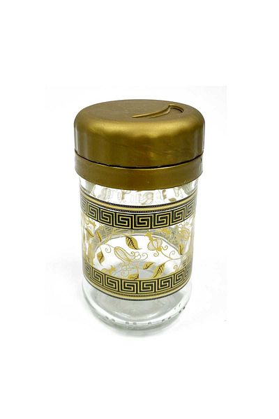 Rasanet Gold Pattern Salt Shaker 9x5 cm