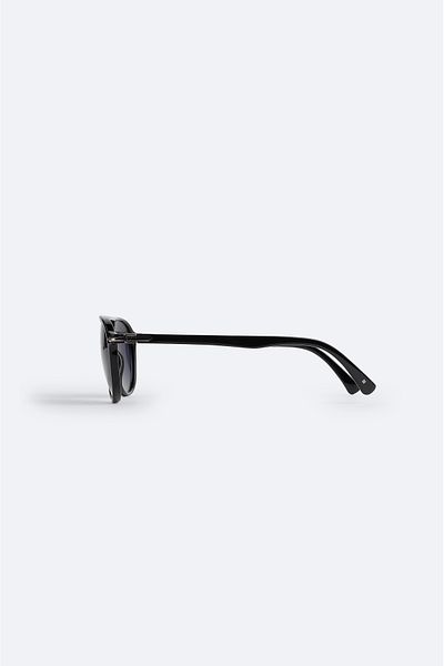 Avva Men's Black Polarized Sunglasses A51Y8808