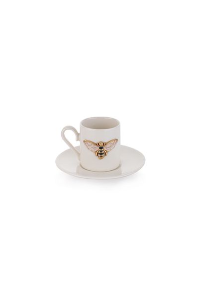 Schafer Zyra 4-Person Coffee Cup Set 8 Pieces - Bee