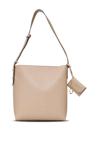 U.S. Polo Assn. Geantă de umăr pentru femei bej-visiniu Us25545