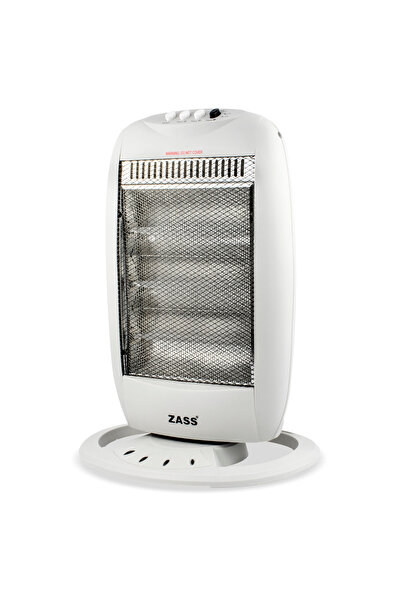 Zass HS 01 halogen radiator, 1200 W, 3 power levels, Tip-over protection