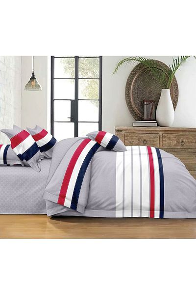 CHIRASO CHIRASO Bedding Set, FINET, 6 Pieces, Bed Sheet 245x250, Quilt 200x230, 4 Pillowcases