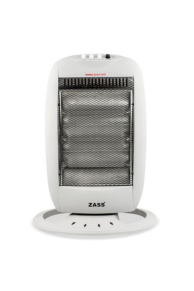 Zass Radiator halogen HS 01, 1200 W, 3 niveluri de putere, Protecție la răsturnare