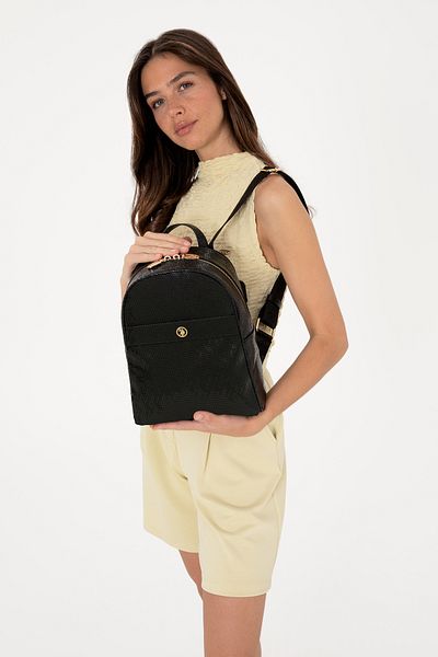 U.S. Polo Assn. Women's Black Backpack 50311462-Vr046
