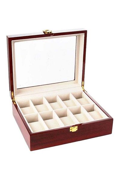 Generic Beauenty 10-Slot Watch Storage Box