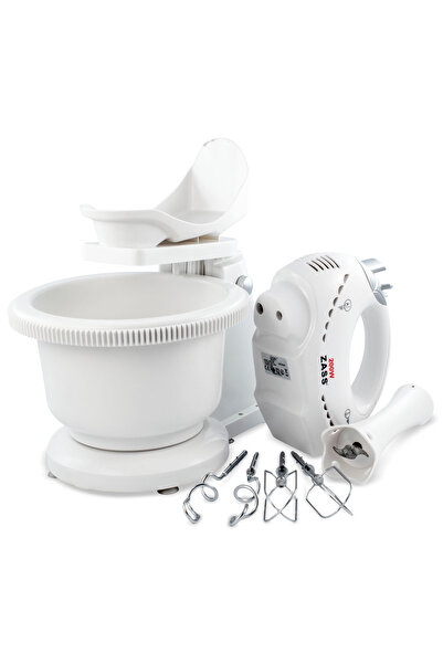Zass ZHM 05BB bowl mixer, 200W, 5 speeds, Turbo function, chopper, rotating bowl