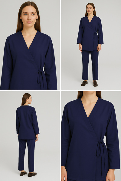 WİSHTEX Wish - Mora Linen Jacket Suit