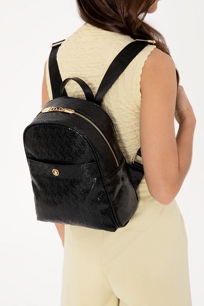 U.S. Polo Assn. Women's Black Backpack 50311462-Vr046
