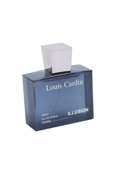 Louis Cardin Illusion Eau De Parfum For Men 100 ml – Long-lasting Fragrance, Bold Scent