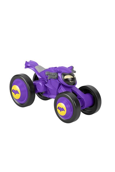 FISHER PRICE BATWHEELS METAL CAR BIBI BATGIRL'S MOTORCYCLE 1:55