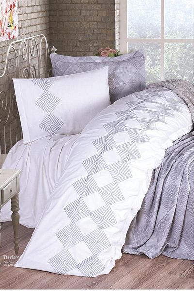 Çeyiz Diyarı Dowry Land Seher 10 Piece Dowry Set Gray