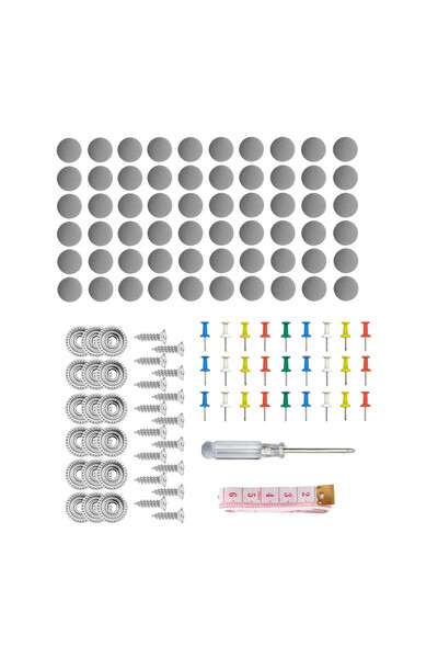 OEM Set de 60 de accesorii pentru reparații auto, cu șurubelniță, ruletă, ușo...