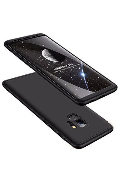 OEM Carcasă ultra-subțire 3 în 1 pentru Samsung Galaxy S9 Plus, neagră