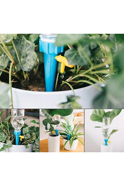 OEM Σετ σταλάκτες με βαλβίδα για άρδευση φυτών, μπλε, 10 τεμάχια