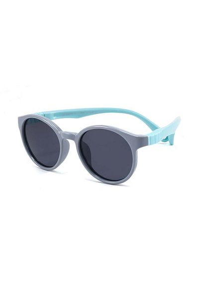 SKYDDAR INNOVATION Ochelari de soare pentru copii 3-12 ani, protecție UV, polarizați, Skyddar Kido 049 - Albastru Gri