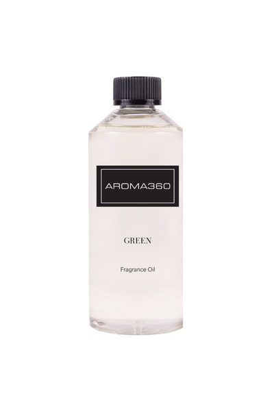 Aroma360 زيت عطري أخضر - برتقال فالنسيا، سيكلاميه، مسك وفانيليا - ٥٠٠ مل، ١٦....