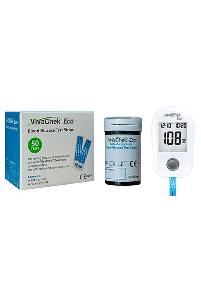 VIVACHEK Promo Pack: VivaChek Test Strips + VivaChek Glucometer