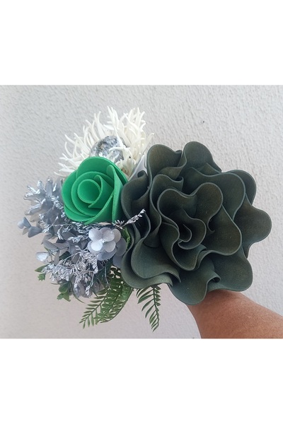 kutmen باقة اليد أو زهرة الفازو إيفا (زهرة صناعية)