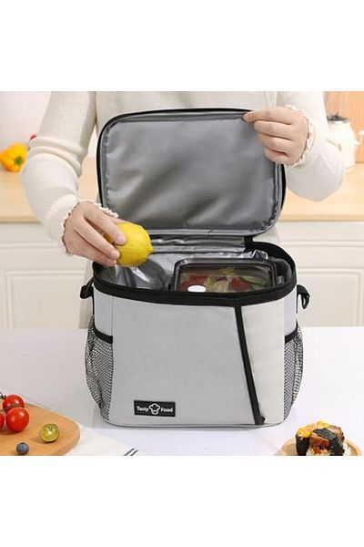 Generic iCozzier Insulated Lunch Cooler Bag, Large Capacity Thermal Picnic Bag with Adjustable Shoulder Stra