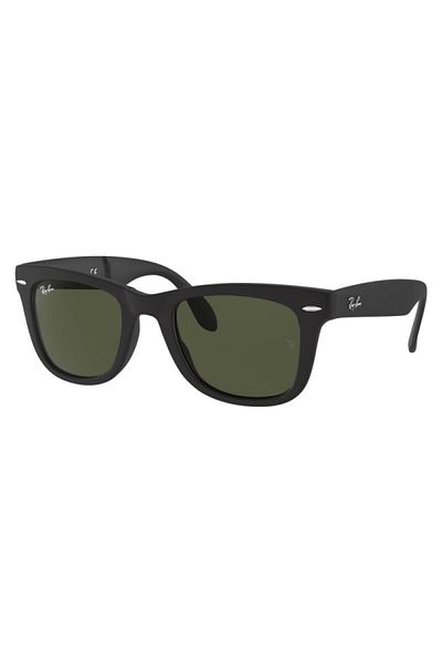 Ray-Ban Ray-Ban Men's Sunglasses, RB4105 601, Solid Color, Black54 mm