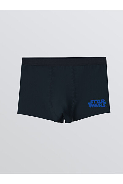 LC Waikiki Yeni Sezon Star Wars Baskili Erkek Cocuk Boxer 2'li - S5GN35Z4