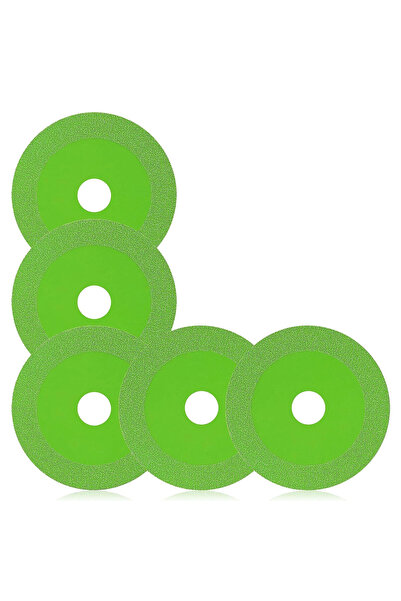 OEM Set de lame de ferăstrău, 5 piese, disc de șlefuit, verde