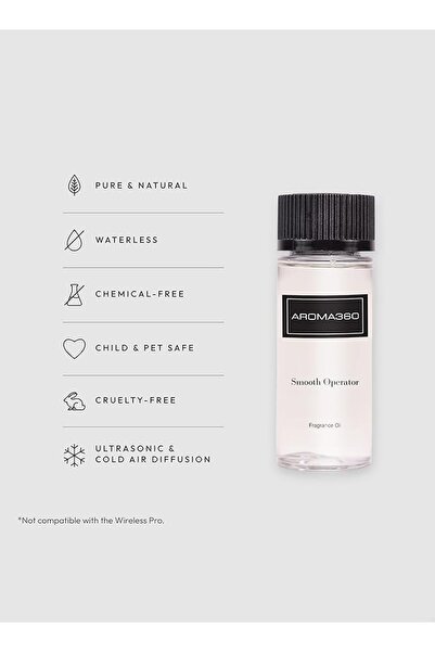 Aroma360 زيت معطر جو سموث أوبيريتور - زهر الليلك، خشب الصندل، والباتشولي - 50 مل، 1.7 أونصة سائلة